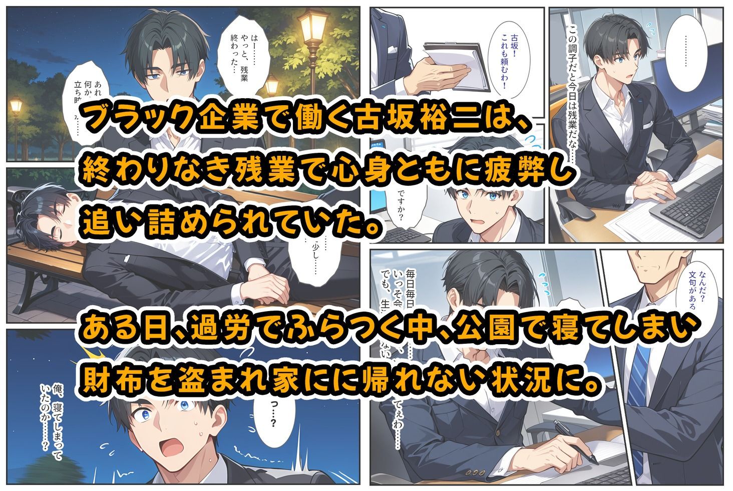 社畜のオレがエロすぎる爆乳母娘に拾われて人生変わりました！ 1枚目