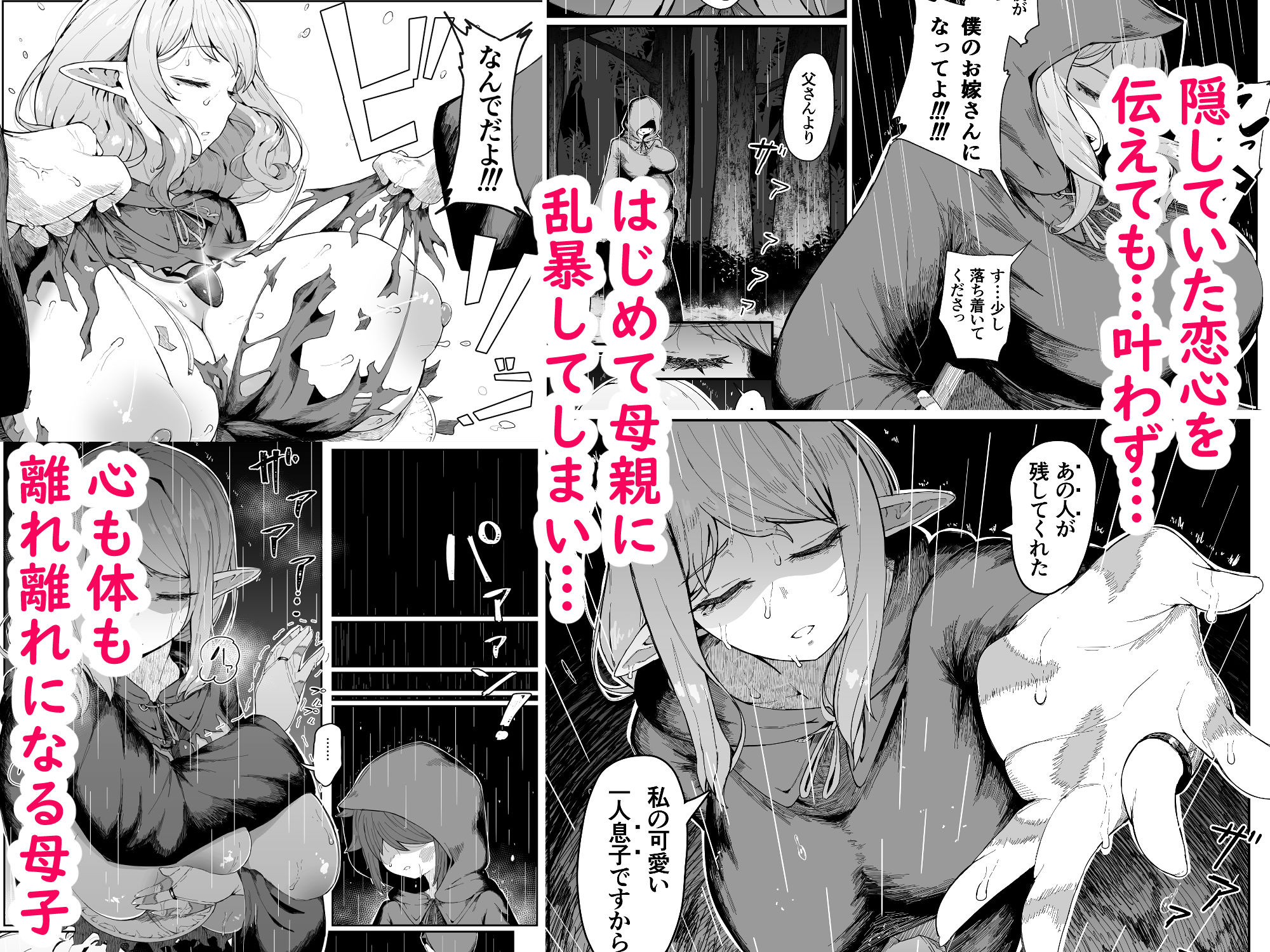 エルフの母と孕むまで 5枚目