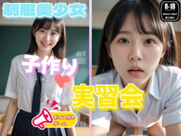 【d_704006】制服美少女  子作り実習  ゲーム版