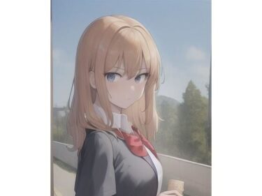 【d_704243】【ストッキングオナニー】美少女「あああっ、いっくー！」