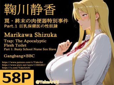 【d_711377】鞠川◯香〜罠・終末の肉便器特別事件〜Part.1 巨乳保健医の性奴●