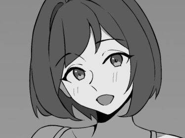 【d_718243】スク水巨乳とエッチする話